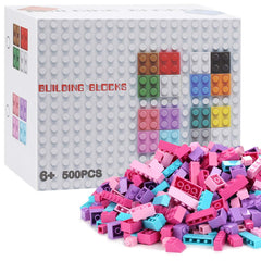Reenwee Building Bricks Set storage box keeps bricks neatly organized.