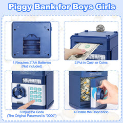 Refasy automatic money scroll demonstrates top-inserted notes rolling inside