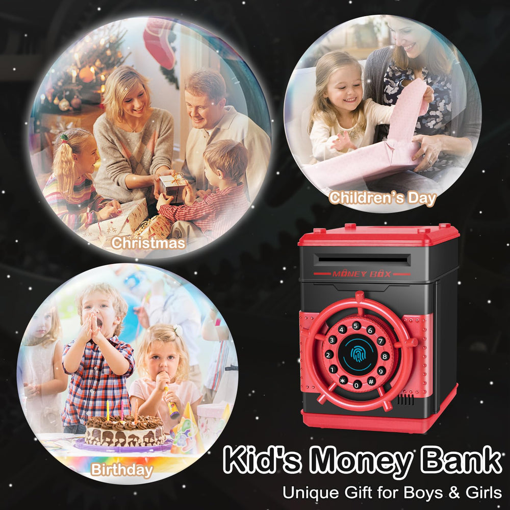 Refasy gift-ready piggy bank box ideal for birthdays and holidays