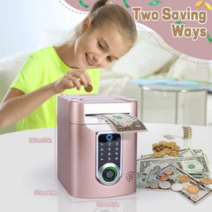 Refasy music mode on the piggy bank with cheerful tunes