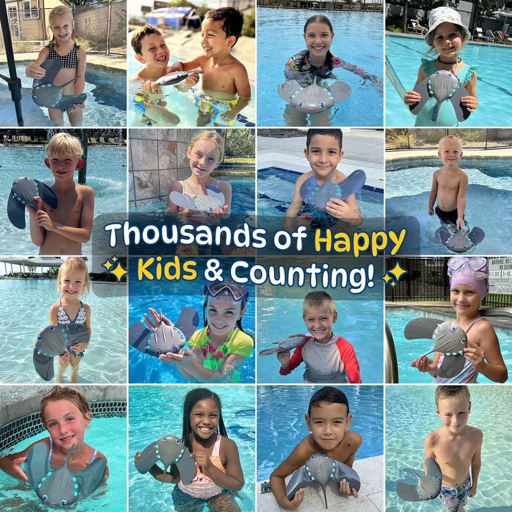 Refresh Sports Stingray safety features with smooth edges for worry-free water fun.