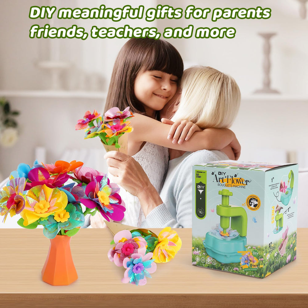 Refttenw Flower Craft Kit bouquet wrapping paper for gifting.