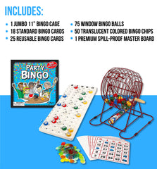 Regal Games 75 window bingo balls designed for durable, long-lasting play.