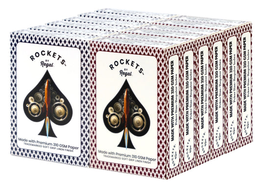 Regal Games 12-Deck Rockets Bulk Pack for easy game nights