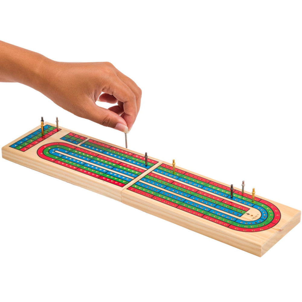 Regal Games 2-4 player setup with board, pegs and cards.