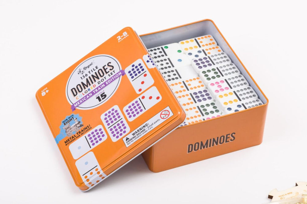 Regal Games eight metal trains add durable, action-ready components to every round.