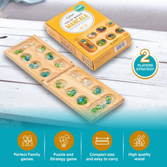 Regal Games Mancala two-player setup supports family gaming and quick learning.