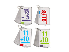 Regal Games flash cards show colorful numbers for easy recognition and fun learning.
