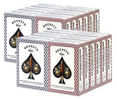 Regal Games Rockets bulk deck packaging for easy storage and quick setup during travel.
