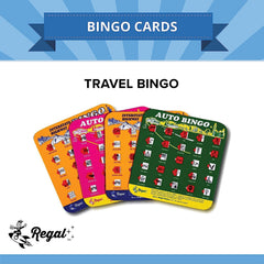 Regal Games slider windows with auto design cards enable easy play on family trips.