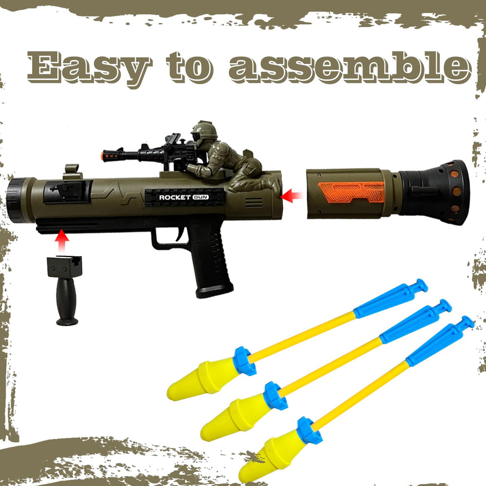 REGLORY durable ABS body with ergonomic grip for easy blasting.