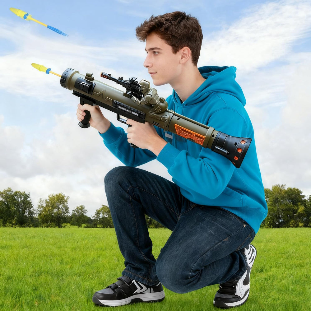 REGLORY gift-pack rocket launcher ideal for birthdays and holidays.