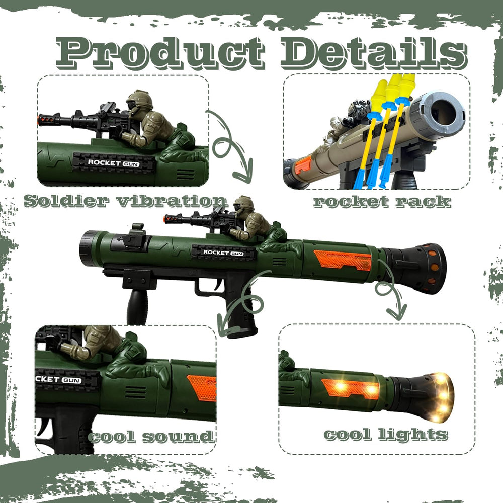 REGLORY rocket rack keeps projectiles organized for quick reloads.
