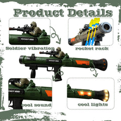 REGLORY rocket rack keeps projectiles organized for quick reloads.