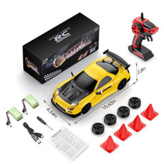 ReinbowRiff RC Drift Car remote controller offering precise steering control
