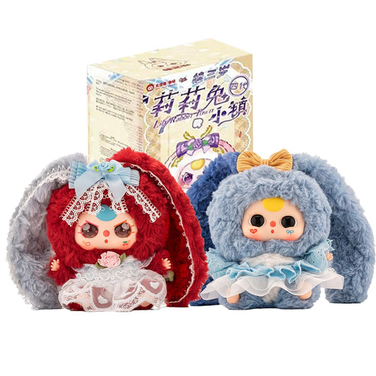 REIVIVORA Baby Three Lily Rabbit Town Series 4 blind box unboxing teaser.