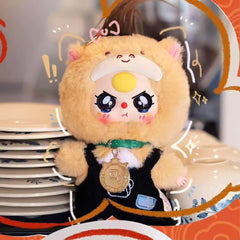 REIVIVORA Baby Three Twelve plush side view shows soft fabric and collectible appeal.