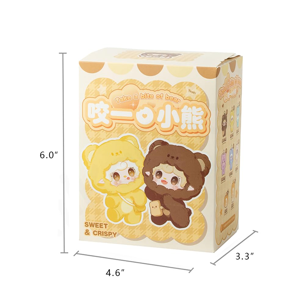 REIVIVORA YOOKI V4 Bear blind box side view for compact display.