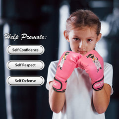 rekavary pink ninja style punching bag designed for kids martial arts drills