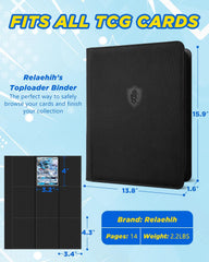 Relaehih bundle includes 288 top loaders for immediate storage.