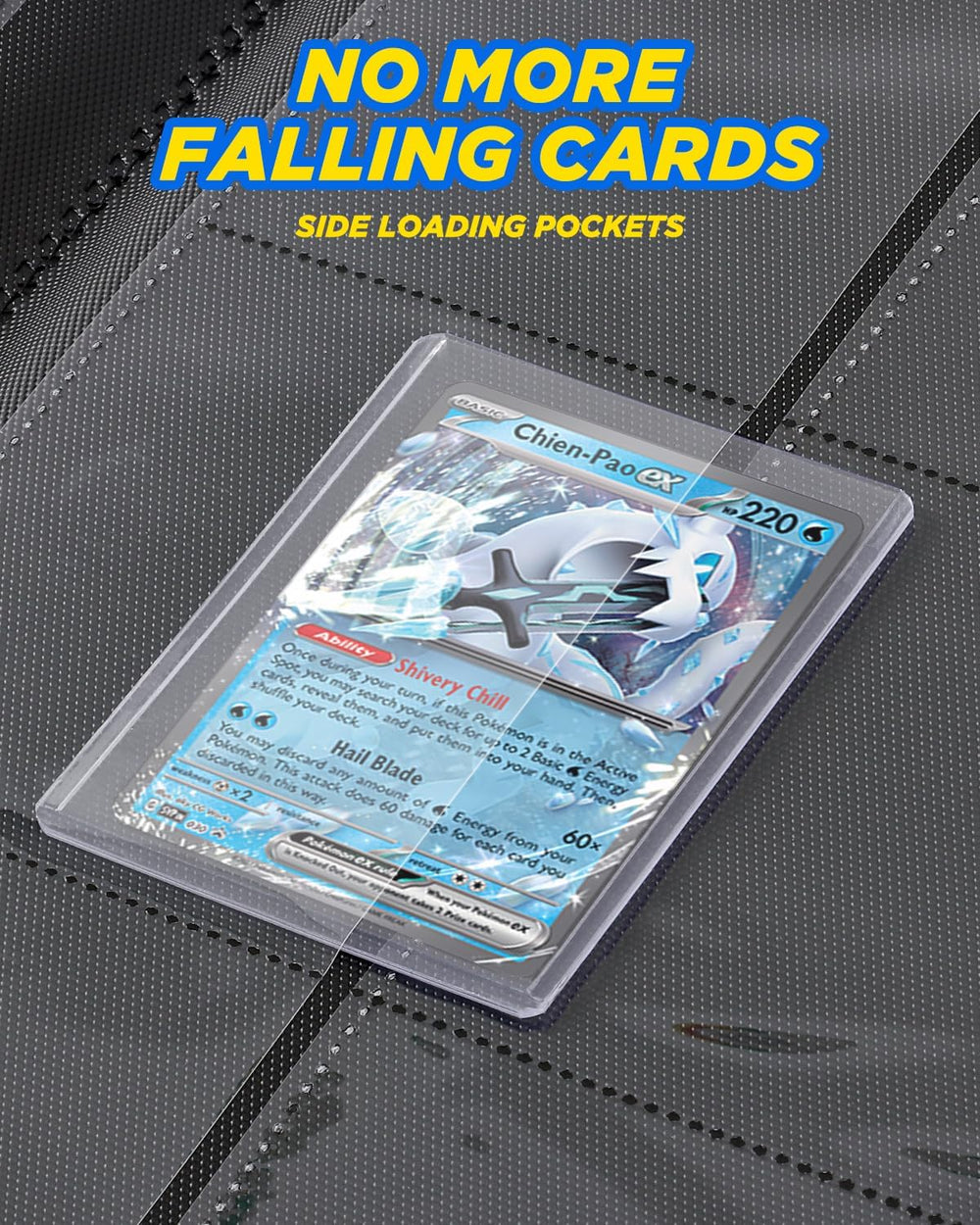 Relaehih non PVC acid free pages preserve card condition long term.