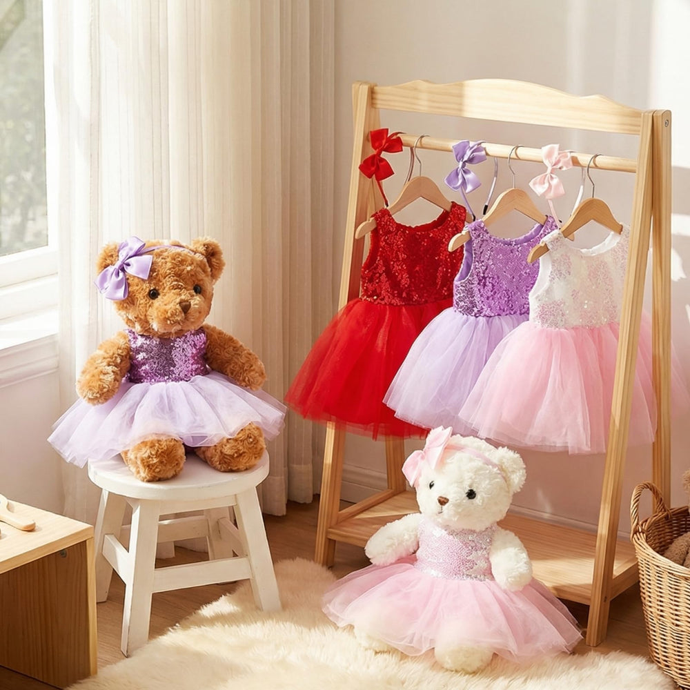 Relaxgiant dolls ready for play, showcasing complete outfit set.