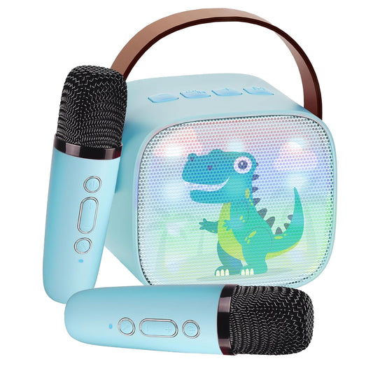 RelaxPad mini karaoke front view shows kid-friendly design for at-home fun