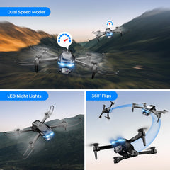 RELIDOL PK01 dual batteries extend flight time up to 25 minutes.