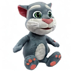 Relsy Talking Tom plush care instructions image shows wipe-clean surface