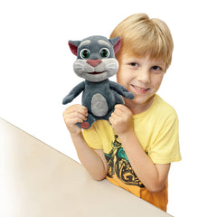 Relsy Talking Tom tummy scratch action cue with interactive sounds