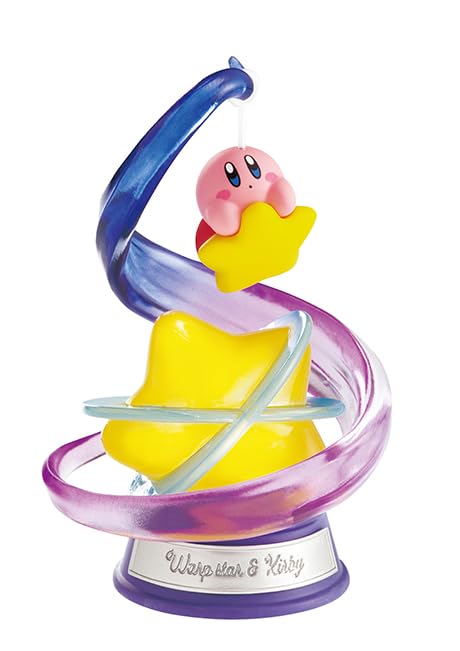 RE-MENT Kirby Swing Kirby front view showing vibrant colors.