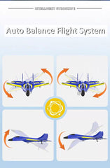 Remote Control Plane assembly steps with clear instructions for swift setup