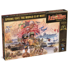 Renegade Axis & Allies Anniversary board spread, a colossal 46 by 24 inch map for epic strategy battles.