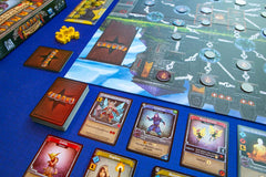 Renegade Clank Adventuring Party Cooperative and competitive table setup