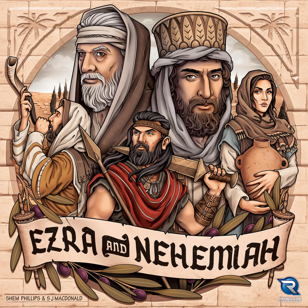 Renegade Ezra and Nehemiah Sabbath markers cue rest and reflection.
