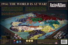 Renegade Axis & Allies WWI 1914 map highlighting tactical movement