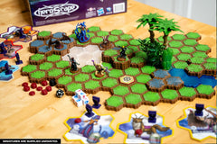Renegade Game Studios Heroscape Laur Jungle trees add vertical play options.