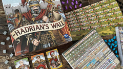 Renegade Hadrian's Wall rulebook outlines setup and scoring guidance.