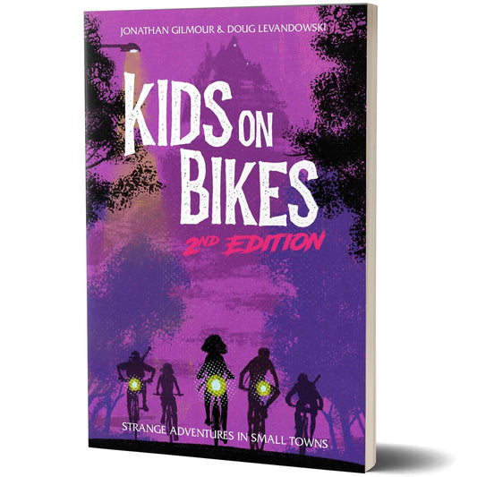 Renegade Kids on Bikes core rulebook cover inviting group adventures.
