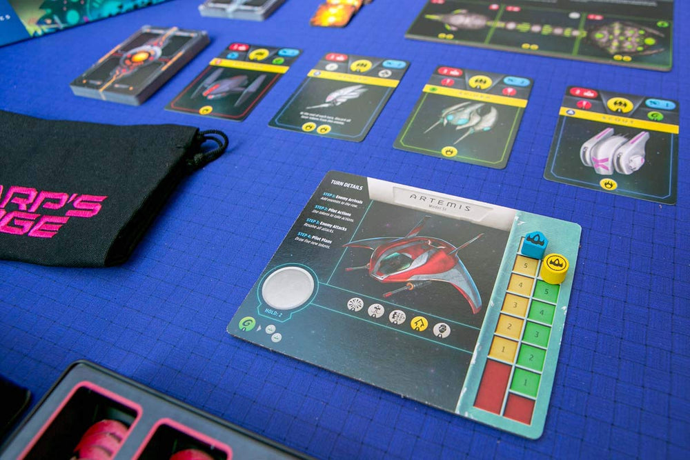 Renegade Warp's Edge damage markers indicating battle progress.