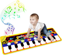 RenFox baby piano mat with bright keys inviting early rhythm exploration