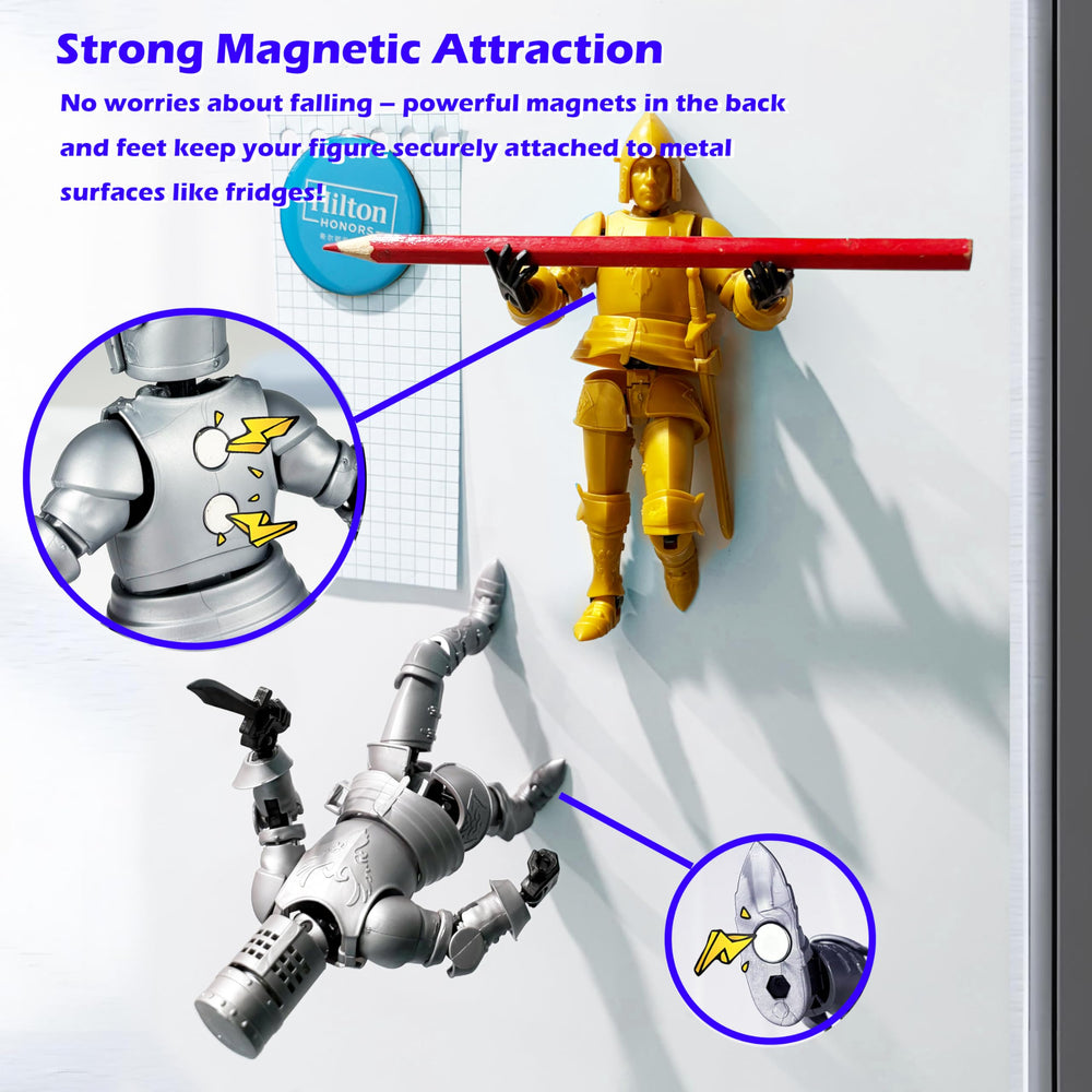 RENGNER weapons and armor set with multiple hands enabling versatile poses