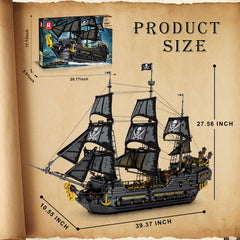 Reobrix Black Pearl hull assembly highlights precision and STEM learning.