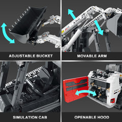 Reobrix 360-degree steering enables fluid loader navigation during play