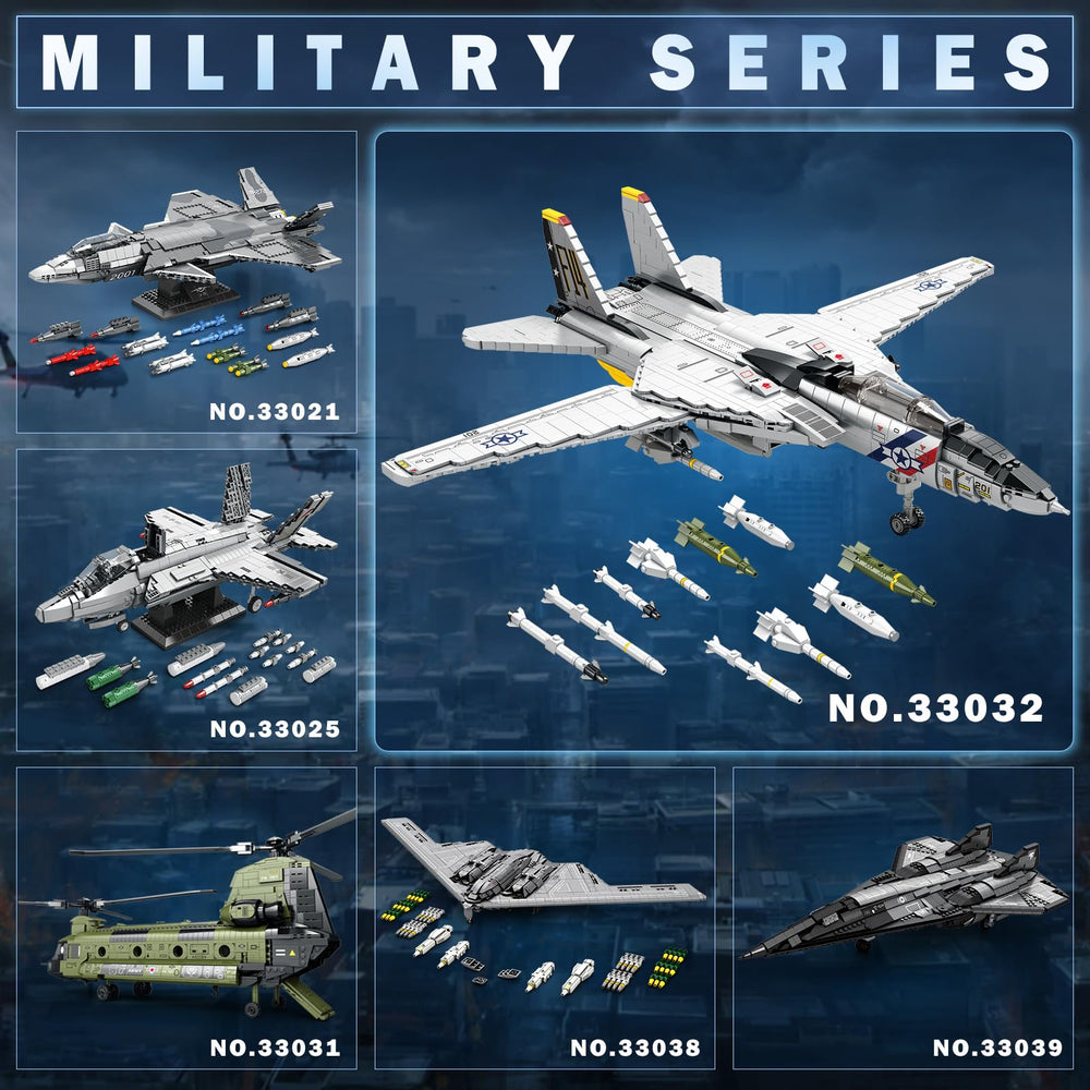 Reobrix F-14 jet gift pack appeals to aviation enthusiasts