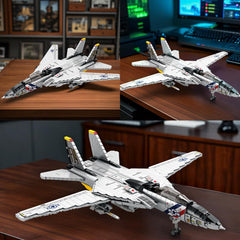 Reobrix F-14 jet stickers capture authentic markings for a polished model