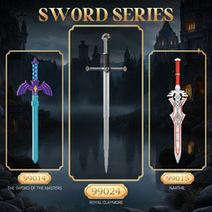 Reobrix Narthil display sword for shelf decor and conversations.