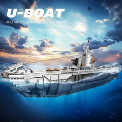 Reobrix U-Boat Submarine interior-detail with missile compartment and kitchen