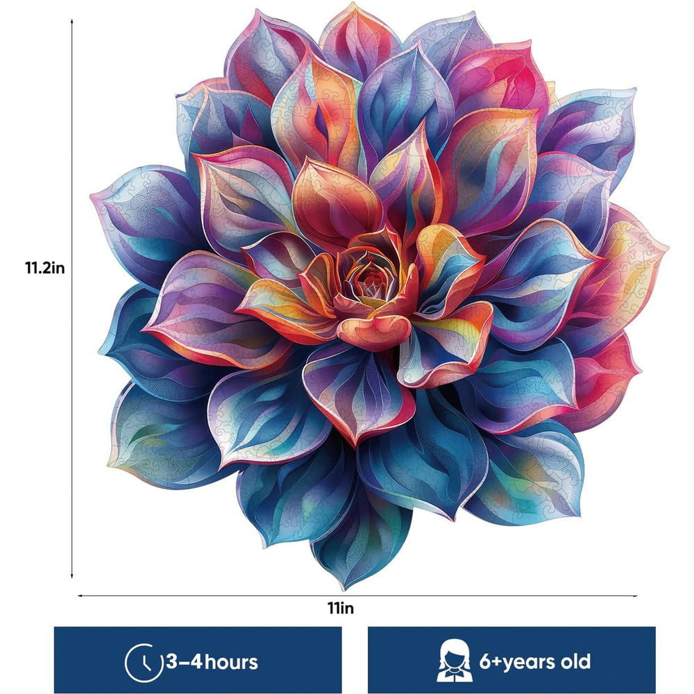 Reouinty close-up of laser-cut wood texture showing craftsmanship.