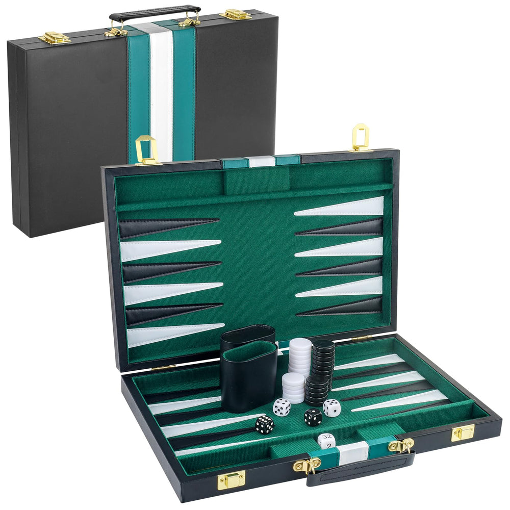 RERIVER backgammon travel-friendly design ideal for on-the-go play.